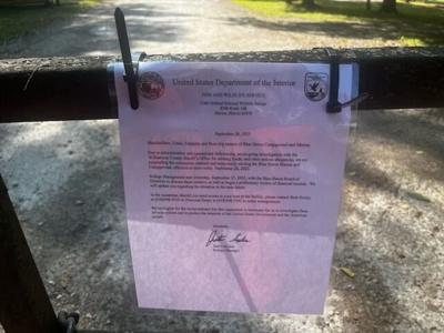 Crab Orchard closure