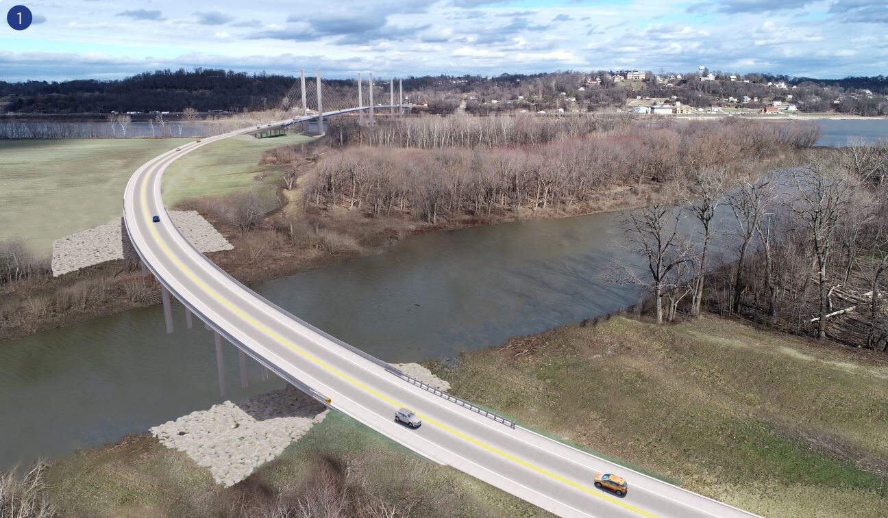 Crews start construction work on the new Chester Bridge this week