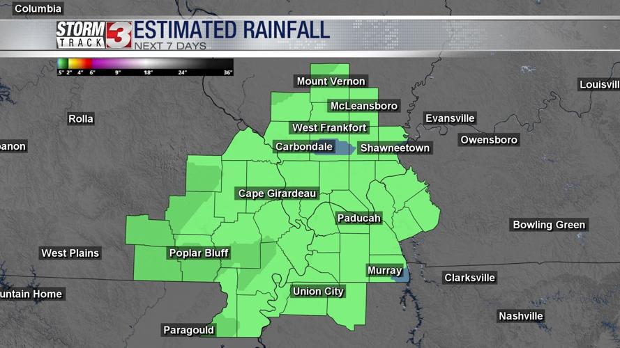 rain totals