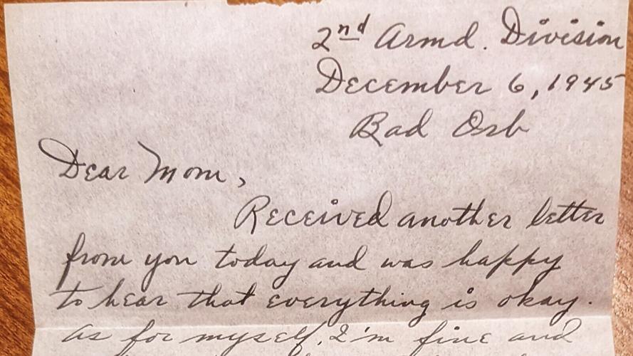 A letter from an American soldier has been delivered to his family -- 76 years after he mailed it