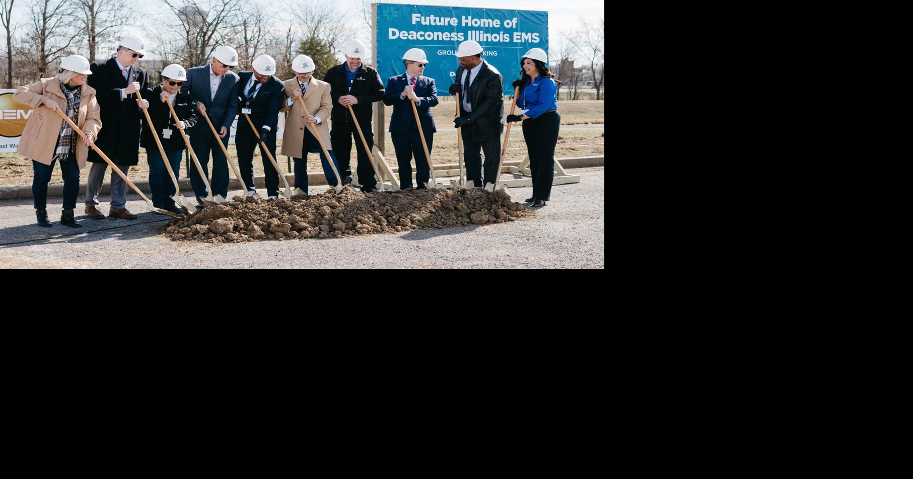 Deaconess Illinois breaks ground on new Marion EMS facility to boost rural care