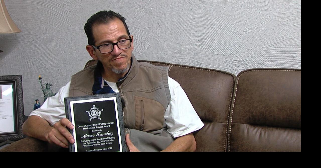 Graves Co inmate honored for life saving actions during Mayfield