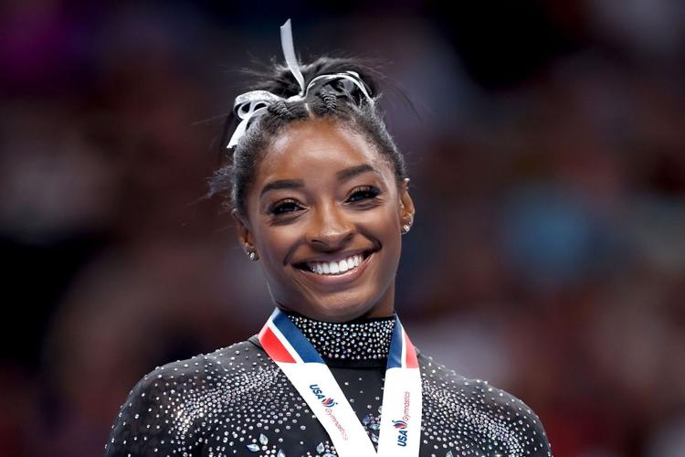 Simone Biles wins Core Hydration Classic on road to Paris 2024 Olympics