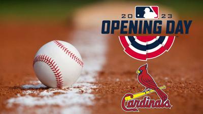 News 3 Sports reports from Opening Day of Cardinals Baseball
