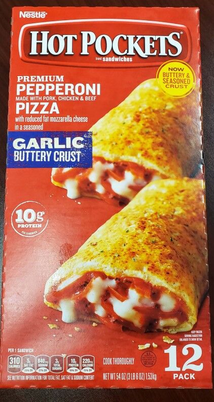 Hot Pockets Pepperoni Pizza, 20 pk.