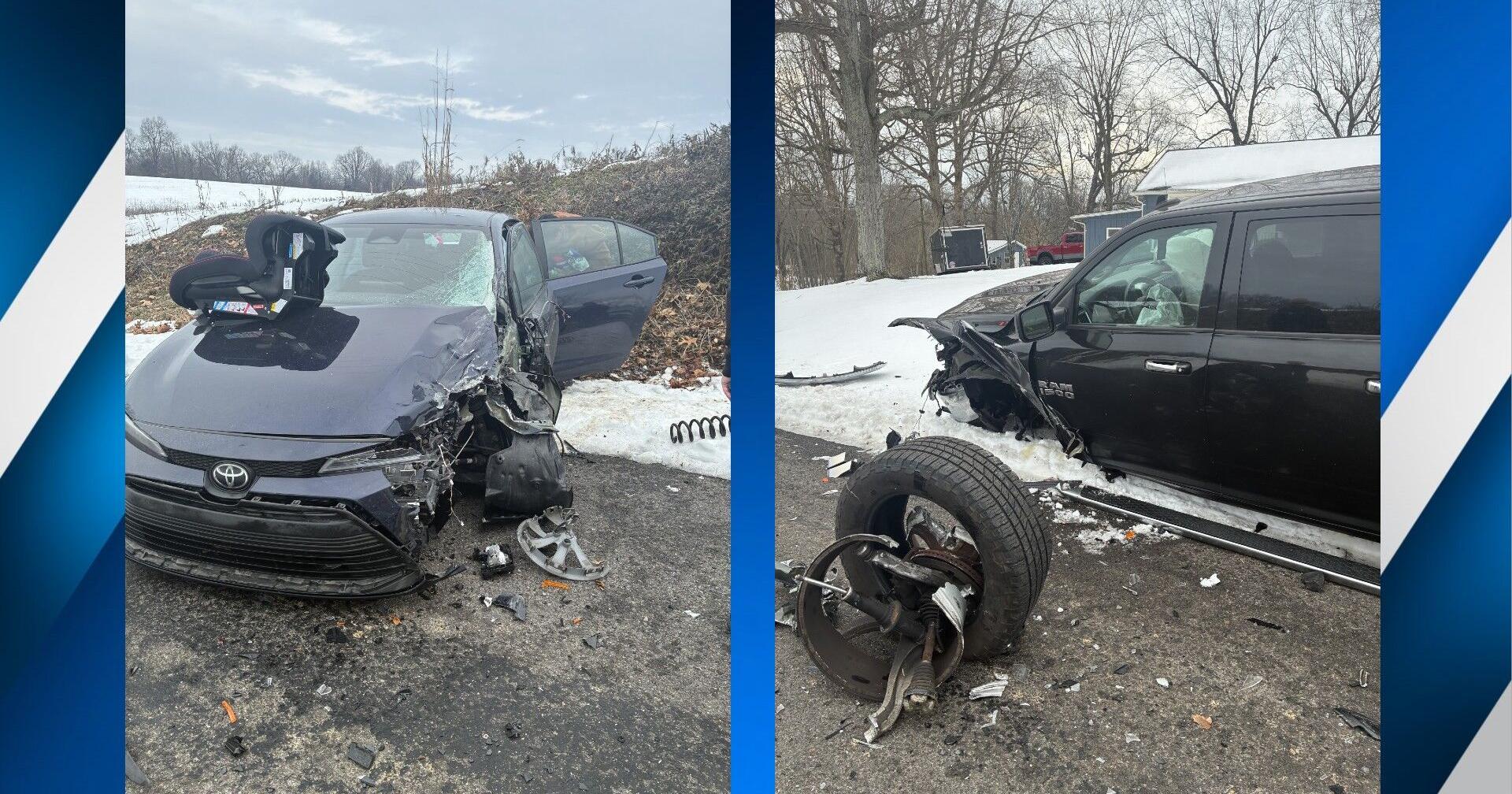 Two - Vehicle Injury Collision Reported on King Road in Graves County