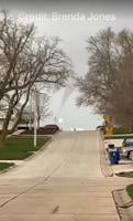 Tornado, funnel cloud near Howell, Nebraska #shorts