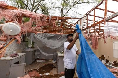 Triple-threat storm is potentially bringing more strong winds, tornadoes and flooding to Southeast