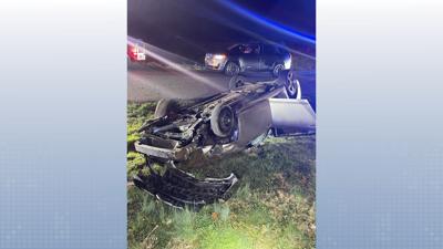 Flipped Car