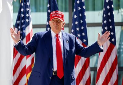Trump spends last Saturday before debate meeting with Christian voters and courting Pennsylvanians