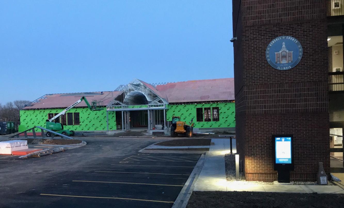 New Kendall County Clerk #39 s building nearly ready for indoor
