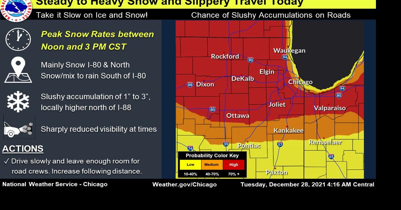 Snow Expected Tuesday | Local News | wspynews.com