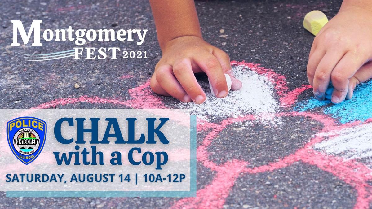 Montgomery Police to Host 'Chalk with a Cop' At Montgomery Fest