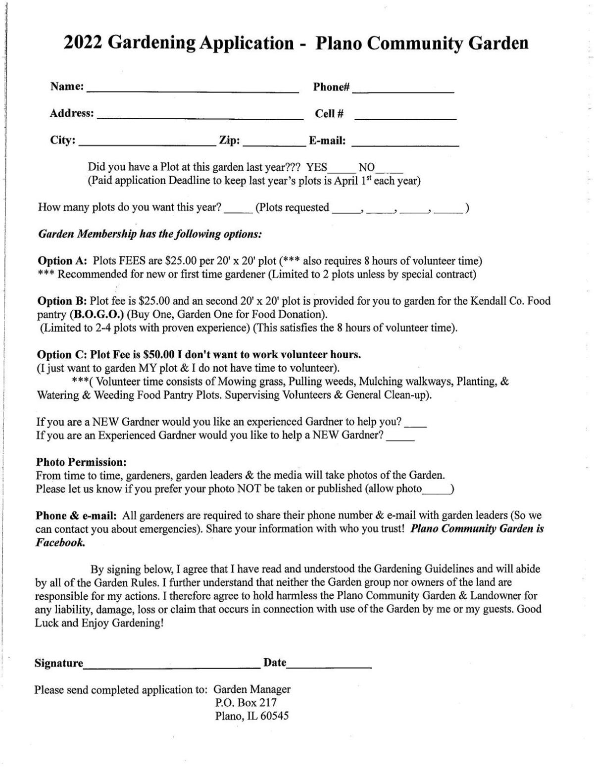 Volunteer Gardeners Wanted at Plano Community Garden | Local News