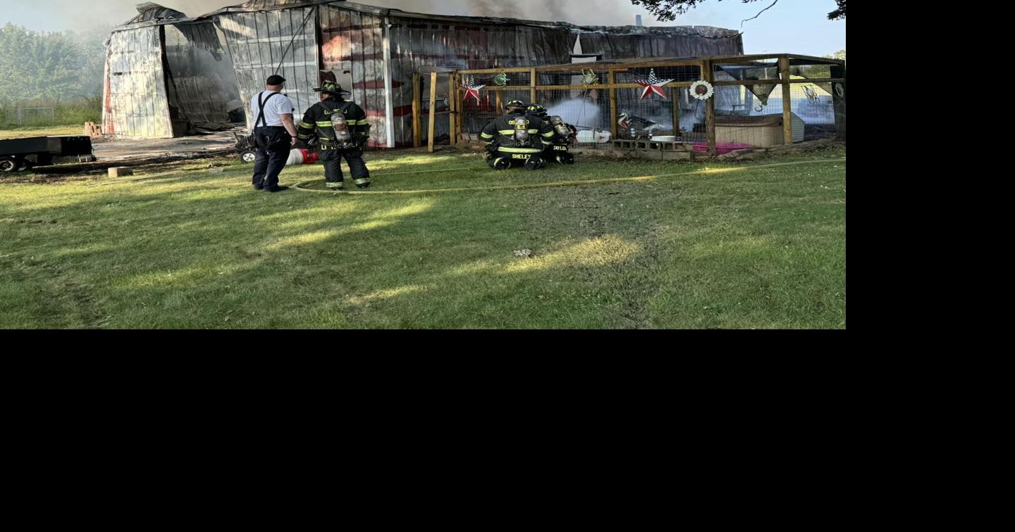 Barn destroyed in Will County fire, no injuries reported | Local News ...