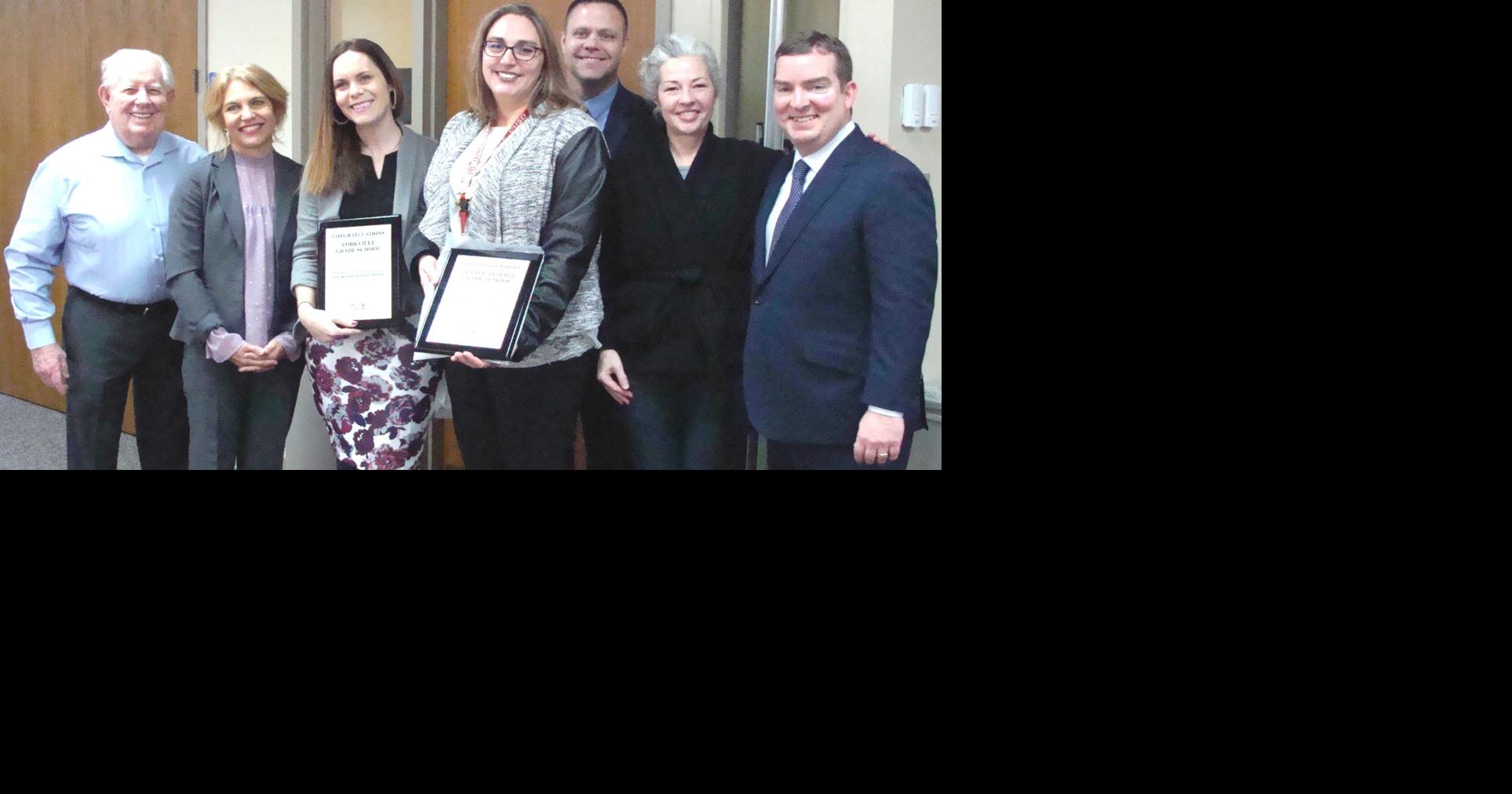 Kendall County Board Honors Grande Reserve Elementary School and