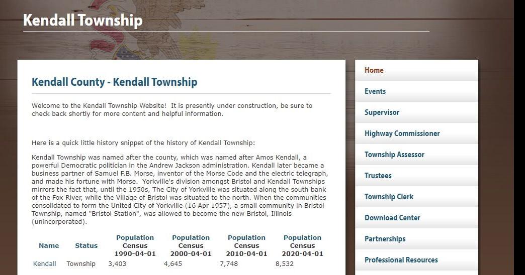 Kendall Township Launches site Local News