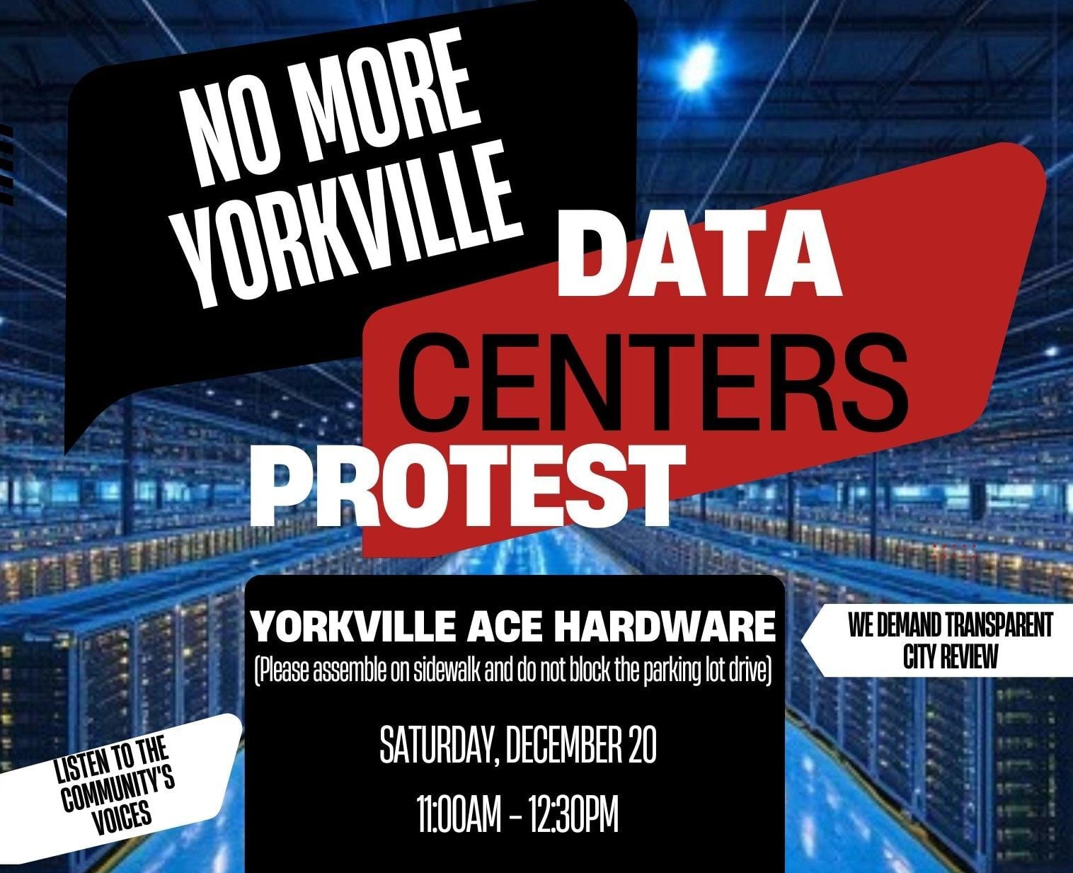 Protest planned in Yorkville over growing number of data centers ...