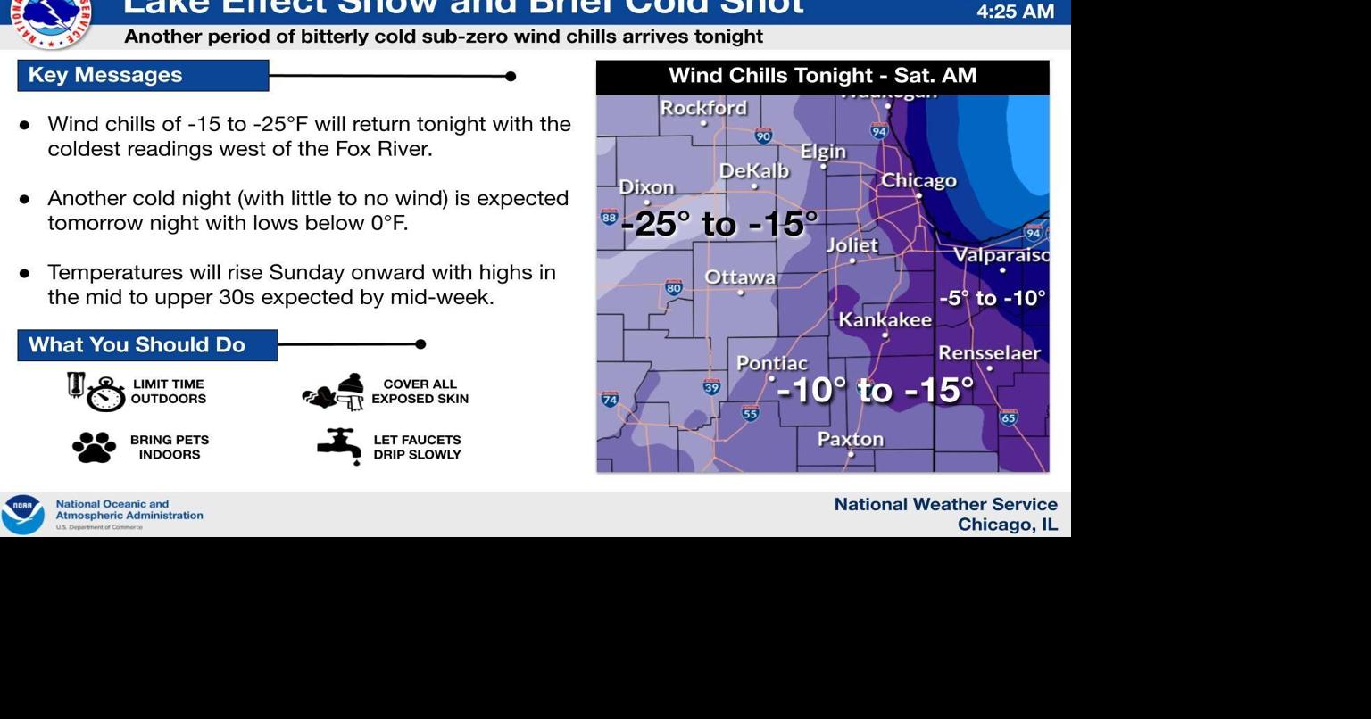 More below zero wind chills expected | Local News | wspynews.com