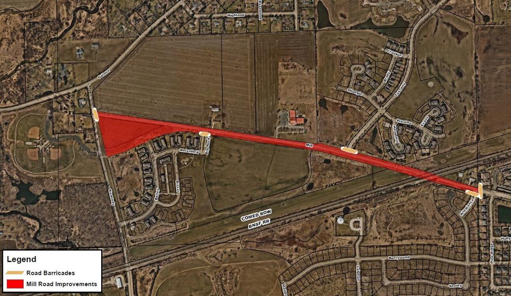 Yorkville City Hall Announces Mill Road Reconstruction; Closure Local News