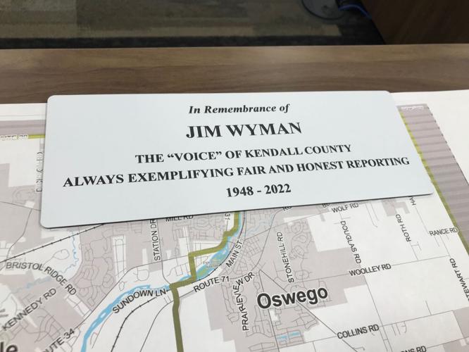 Kendall County Board Remembers Longtime WSPY Reporter Jim Wyman Local