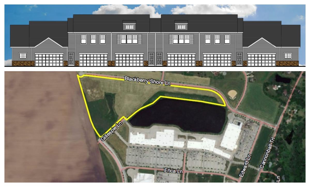 Proposed Townhome Development in Yorkville Coming to Yorkville Council