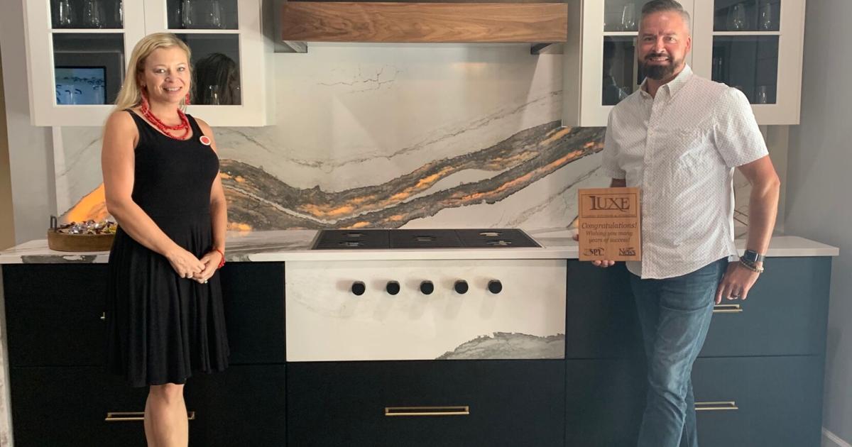 Biz News: Ribbon Cutting at Luxe Classic Kitchens & Interiors | News ...