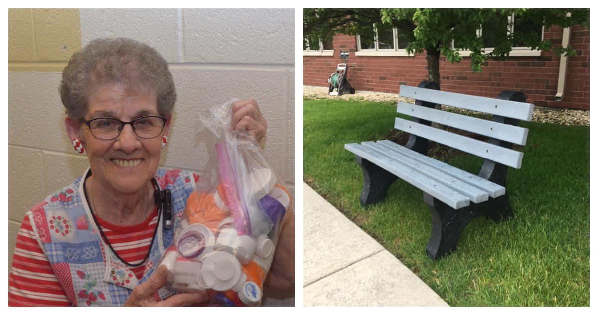 Yorkville Resident Collects Bottle Caps To Be Turned Into Park Benches Local News Wspynews Com