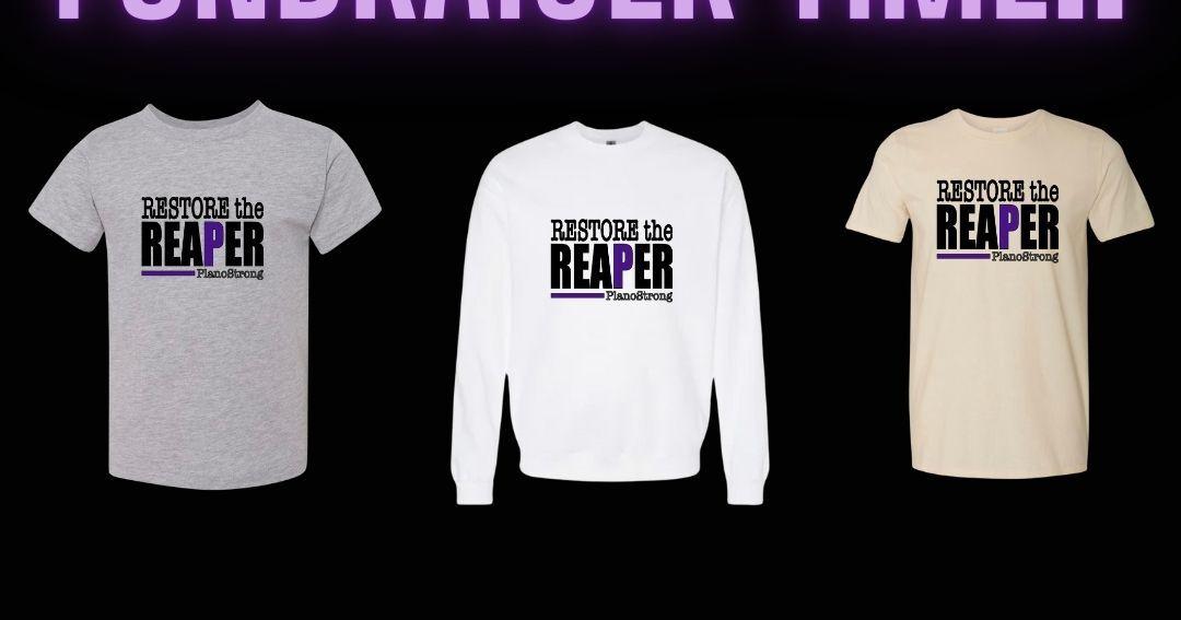 Reaper Local Rapper T-shirts and hoodies on sale to support restoration of historic reaper ...