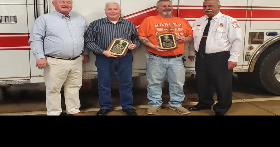 Somonauk Police Chief, Retired Firefighter Receive Awards for Rescuing