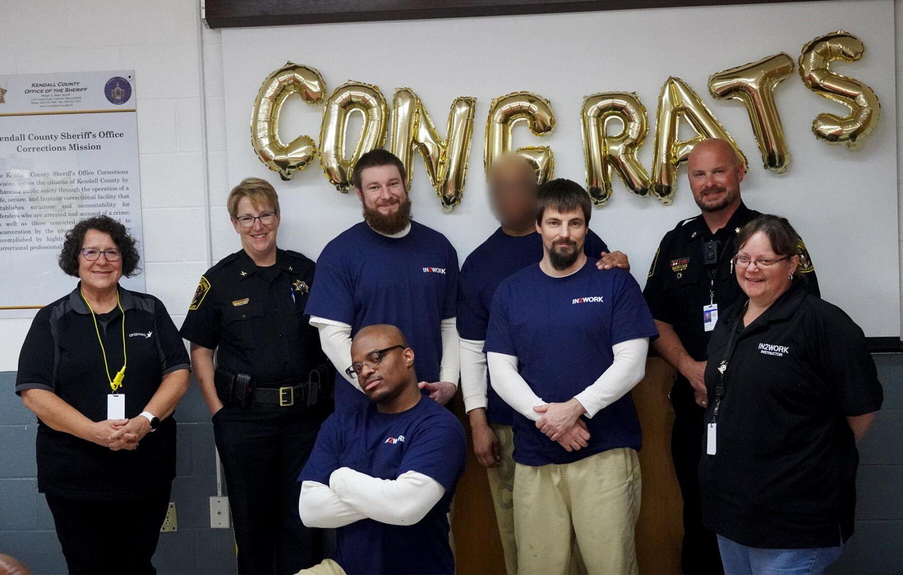 Kendall County Jail inmates earn food service certificate Local News