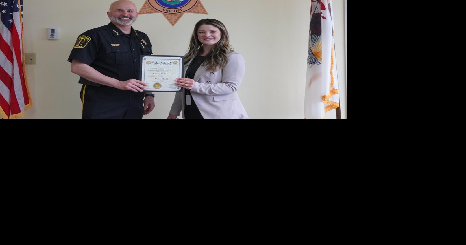 New corrections deputy sworn in at Kendall County Sheriff's Office