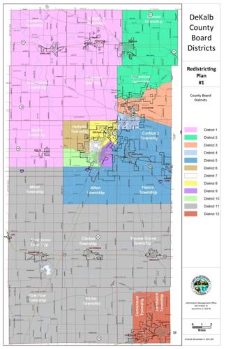 Map Of Dekalb County Illinois Dekalb County Board Approves New District Map | Local News | Wspynews.com