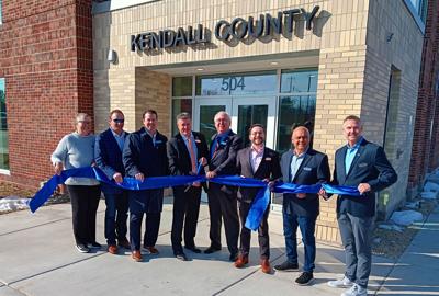 Kendall County cuts ribbon on renovated office building; opening set ...