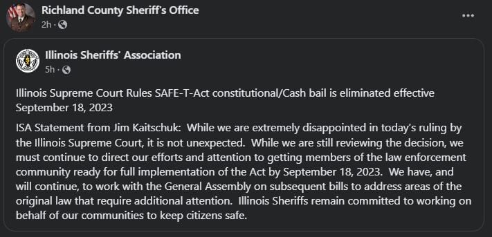 Illinois Supreme Court Eliminates Cash Bail. Here Is What It Means ...