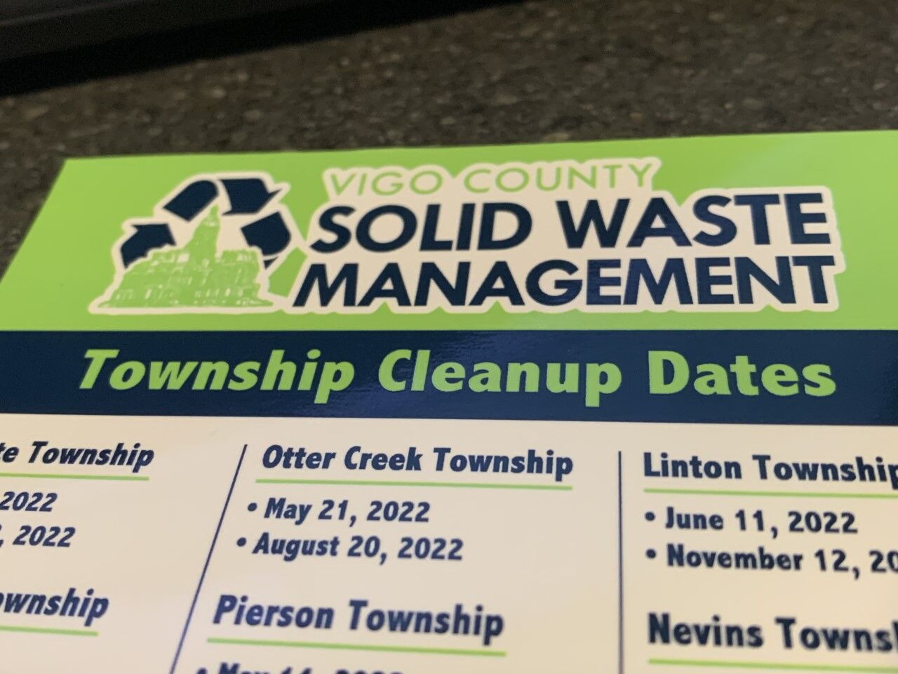 Vigo County township cleanups announced News wthitv