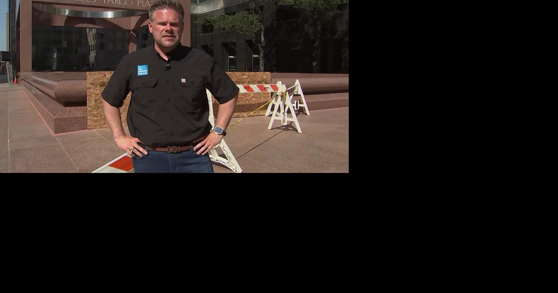 The Weather Channel Correspondent Justin Michaels on Severe Weather Aftermath in Houston | Video | wthitv.com