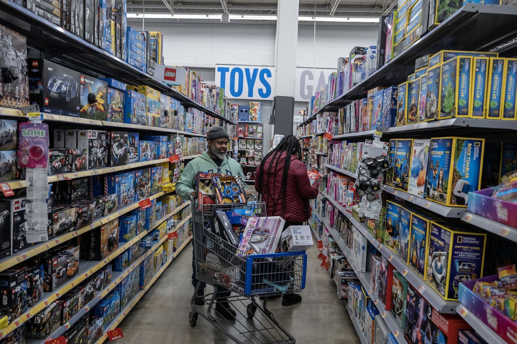 Consumers are stressed. It could be showing in how we bought toys