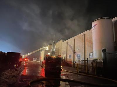 Fire at Wisconsin dairy plant leaves storm drains clogged with butter
