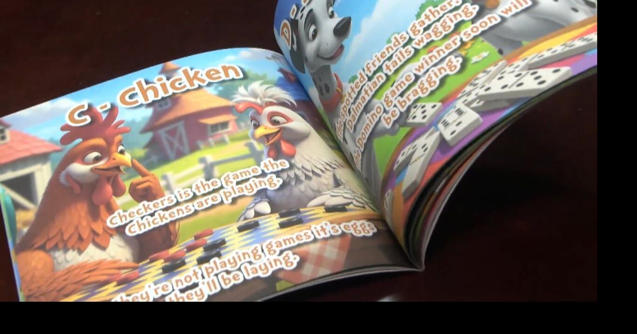 Local author gifts books to brighten kids' days