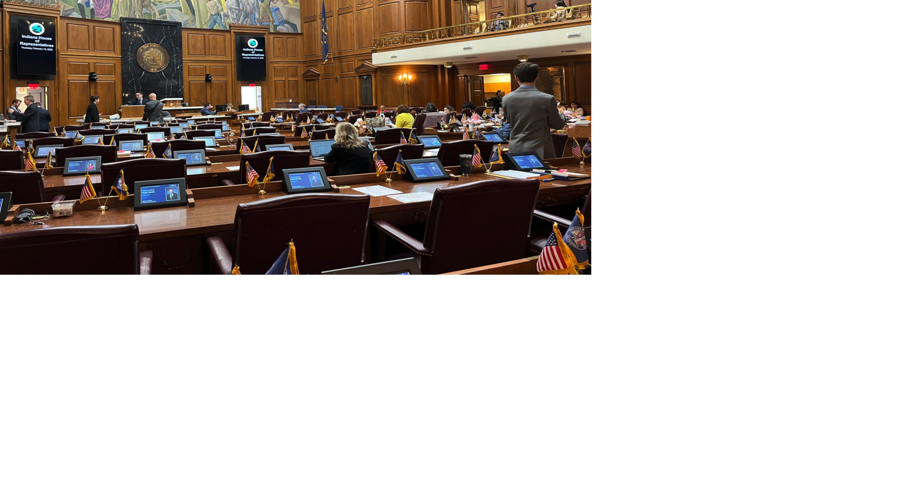 Indiana bills on health care costs, transgender sports, THC advance with mixed support
