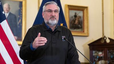 Indiana GOP governor vetoes bill banning transgender athletes ...