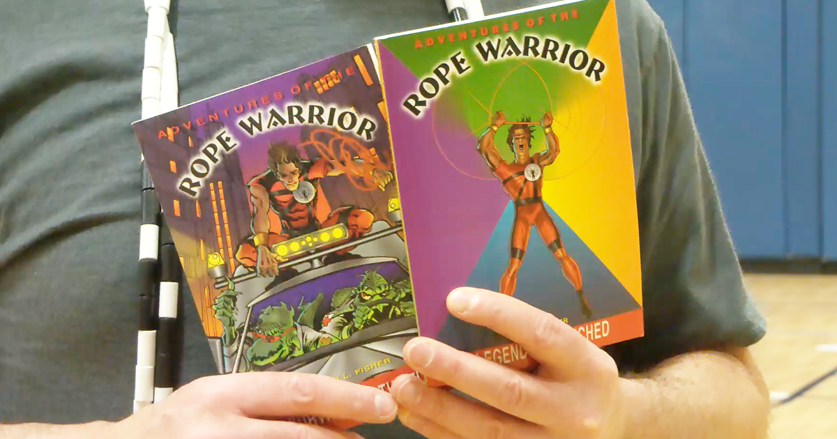 Professional jump roper saves life with double-dutch jump ropes | News ...