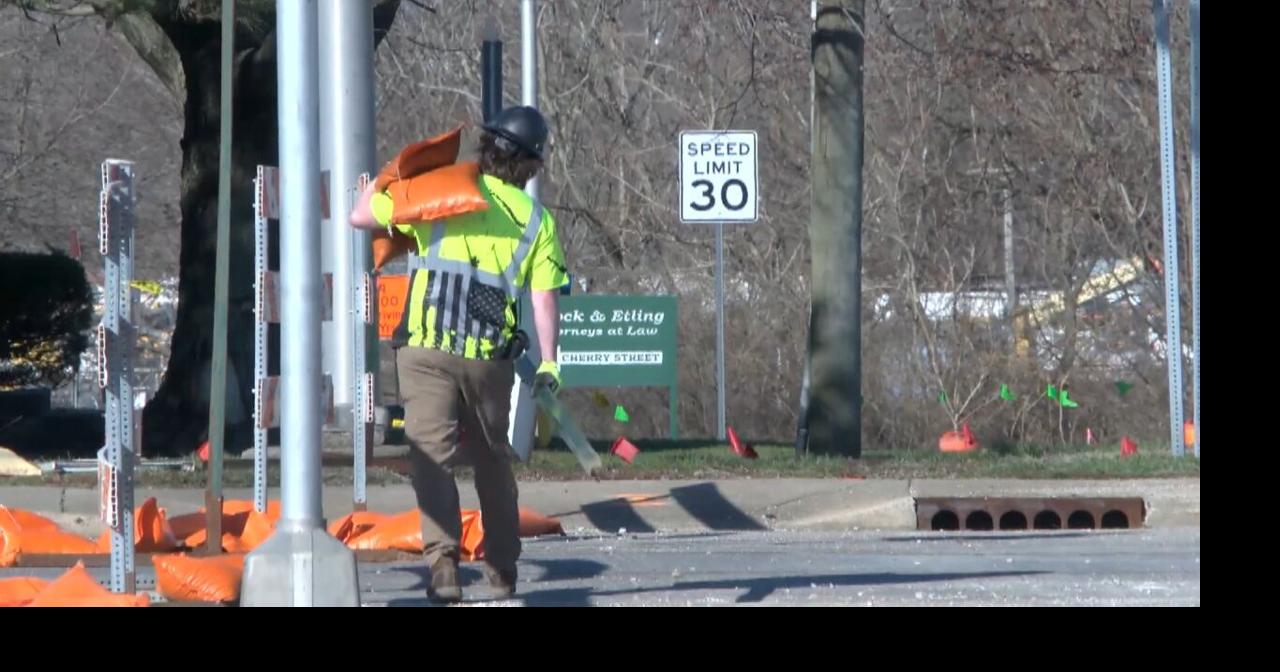 Lane closures on U.S. 150 near Vigo County Courthouse for paving