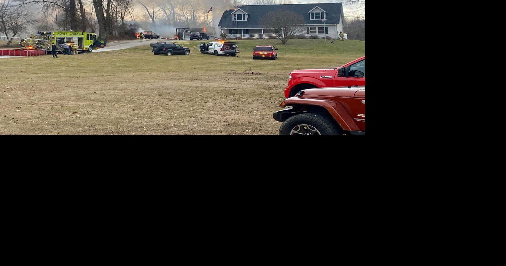 Crews battle southern Terre Haute garage fire News