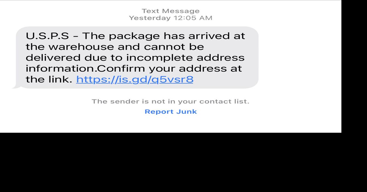 BBB warns people not to fall for fake USPS text message scam