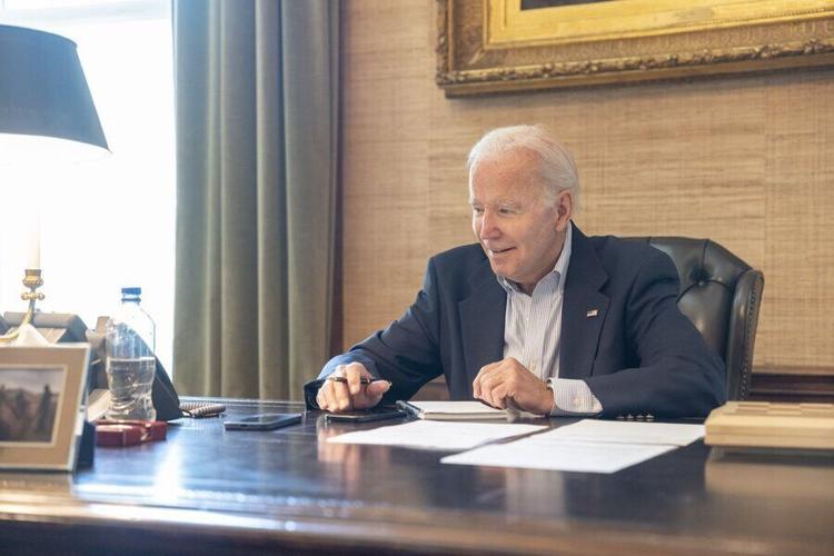 Biden improving but taking additional medication to treat Covid, White House doctor says
