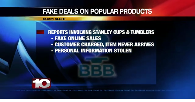 BBB warns of Stanley cup, tumbler scams, News