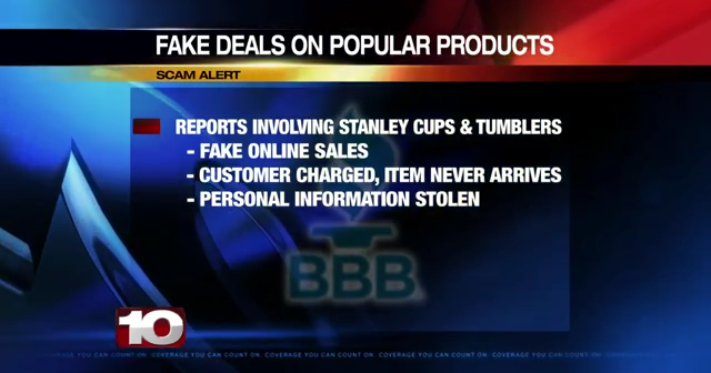 Scam Alert: watch out for fake flash sales on Stanley cups and tumblers, News