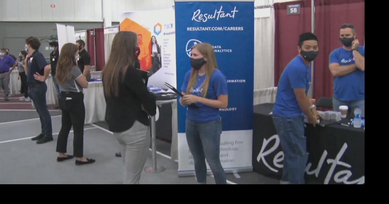 RoseHulman students took part in first inperson job fair in over a year Archive